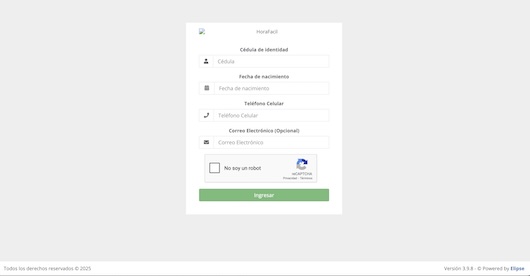 Sistema Hora Fácil para agendar atención de salud online en Chillán Viejo, Ñuble.
