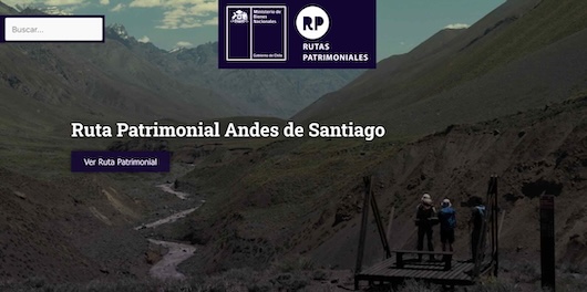 Plataforma Rutas Patrimoniales Bienes Nacionales con circuitos naturales y culturales, incluye rutas patrimoniales en Ñuble.