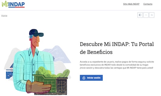 Solicitud en línea Rubro Artesanía INDAP para apoyo a artesanas rurales en Chile.